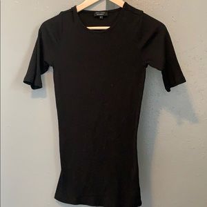 New look black maternity top